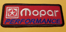 Embroidered Mopar Performance Patch approx 1.5 x4