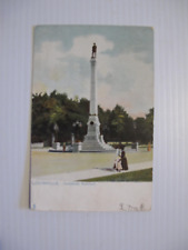 OLD POSTCARD: CONFEDERATE MONUMENT, LOUISVILLE, KY. CSA. POSTMARKED 1905 picture