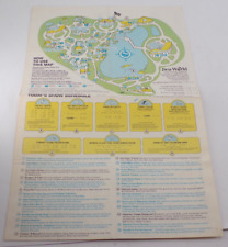 VTG 1984 Sea World Florida Brochure Map Show Schedule Info Restaurants Shamu picture