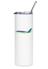 Air Florida Boeing 737 Stainless Steel Water Tumbler with straw - 20oz. picture
