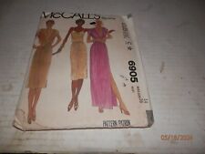 VINTAGE 1979 McCALLS DRESS PATTERN #6905 SIZE 14 BUST 36 picture