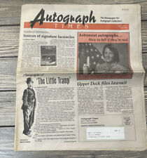 Vintage April 1995 Autograph Times Newspaper Astronaut Autographs picture