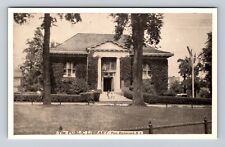Staten Island NY- New York, The Public Library, Port Richmond, Vintage Postcard picture