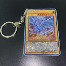 Yu Gi Oh Colourful Dark Magician Dragon Acrylic Bag Pendant Keychain Cosplay picture