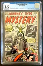 Journey Into Mystery #85  CGC 3.0 - 1st Appearance Loki & Odin 3rd Thor - Kirby picture
