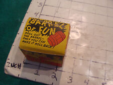 Vintage toy:  BARREL OF FUN in box, magic plastic toy, patent pending 1953 picture
