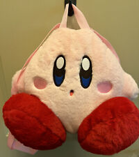 Kirby Of The Stars Plush Backpack Nintendo Fuzzy San-Ei Hal SX711-002 NWOT 16” picture