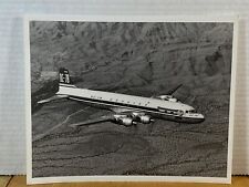 Douglas DC-7B N7000 EXPERIMENTAL JET LINER Black & White Picture SM 173257 picture
