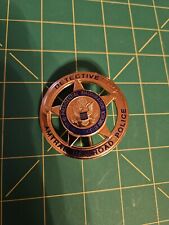 Amtrak Railroad Police 1997 Presidential Inauguration DETECTIVE Badge RR Clinton picture