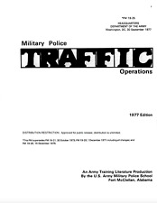 245 Page 1977 FM 19-25 POLICE TRAFFIC OPERATIONS Manual on CD picture
