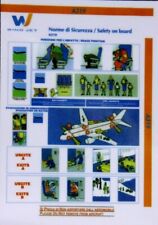 WIND JET AIRLINES A319 SAFETY CARD picture