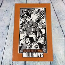 Vintage Houlihan's Restaurant Menu 90s Laminated Cafe Diner 1992 Creased - 17