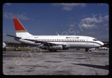 Haiti Trans Air Boeing 737-200 N67AF Dec 90 Kodachrome Slide/Dia A2 picture