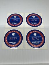 737 Stickers (4) High Technology Aviation Training Boeing Flight Safety Intl picture