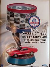1968 Shelby GT500 Collectors Lamp, Keyed Engine Sound Effects, Diecast Car, NIB picture