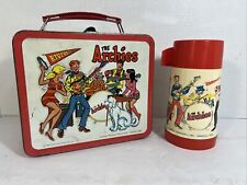 VTG 1969 Aladdin Archies Metal Lunchbox Lunch Box Thermos Jughead Veronica picture