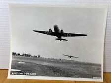 Douglas C-47D Skytrain Troop carrier C-47 on takeoff with a glider in tow. picture