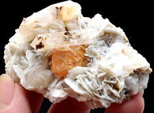 124g Natural beauty rare scheelite mineral Specimens XueBaoDing SiChuan China picture