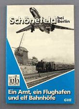 BERLIN SCHONEFELD AIRPORT & 11 TRAIN STATIONS BOOK EAST GERMANY DDR picture