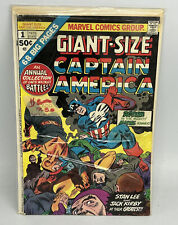 Giant-Size Captain America #1 1975 Stan Lee Marvel Comics Vintage picture