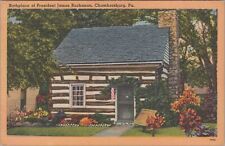 ZAYIX Postcard Birthplace President James Buchanan Chambersburg PA 102022-PC26 picture