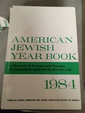 1984 American Jewish year book Record of Events English picture