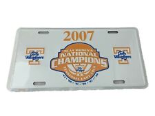 2007 Tennessee Lady Vols National Champions License Plate - 12