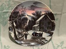 Country Heritage Vintage “Winter” Collector Plate picture