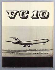 VICKERS VC10 OFFICIAL MANUFACTURERS BROCHURE 1962 TECHNICAL BOAC BAC picture