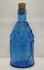 Wheaton McGivers American Army Bitters Bottle Glass Blue Cobalt Vintage 7 3/4” picture