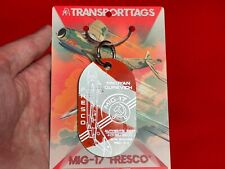 TransportTags MiG-17 Fresco Red Star Roundel Tag/planetags picture