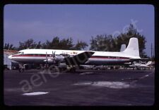 TransAir Douglas DC-7B N1097 Oct 90 Kodachrome Slide/Dia A2 picture