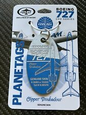 MotoArt Planetags Pan Am Boeing 727 Blue/White Combo SOLD OUT #680 picture