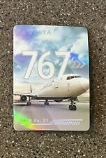 Delta Air Lines Pilot Trading Card from 2022, No. 57 Boeing 767-400ER picture