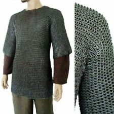 Chainmail Flat Riveted Flat Washer Medieval Chain Mail Shirt picture