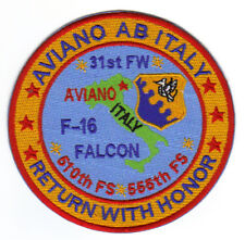 AVIANO AB, ITALY, 31ST FW, 510TH FS, 555TH FS, RETURN WITH HONOR  Y picture