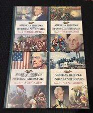 Lot of 4 American Heritage New Illustrated History of The United States Books picture