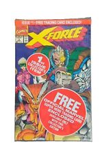 X-Force #1 (Marvel, August 1991) NEW unopened with Shatterstar card picture