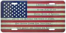 USA American Pledge of Allegiance Digital Tea Stained 6
