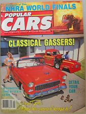 Popular Cars February 1988 Gasser 1955 1957 Chevy NHRA '87 World Finals Pomona picture
