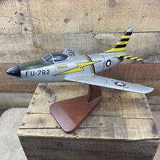 F-86D Saber Dog Airplane Desktop Wood Model USAF large 14” WS magnum models picture