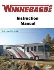 2008 Winnebago Latitude Home Owners Operation Manual User Guide Coil Bound picture