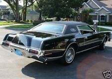 1972 Lincoln Continental MARK IV, BLACK BEAUTY, Refrigerator Magnet, 42 MIL picture
