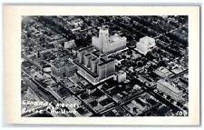 Aerial View General Motors And Fisher Building Dearborn MI RPPC Photo Postcard picture