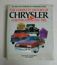 Complete History of Chrysler Corporation 1924-1985 by Langworth (0517448130) picture