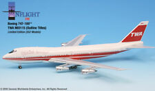 Inflight IF741010 TWA Boeing 747-100 Outline N93115 Diecast Jet 1/200 Model picture