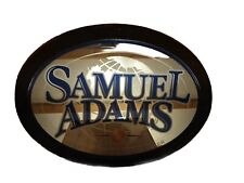 Vtg Samuel Adams Beer Signage With Mirror Large picture