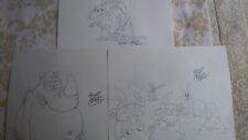 ONE CRAZY SUMMER - ANIMATION DRAWINGS - FAB 3 - #3 - SIGNED BY BILL KOPP picture