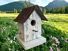 Rustic Amish Handmade Wren Birdhouse picture