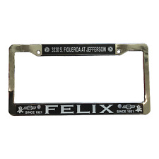 Chrome License Plate Metal Frame picture